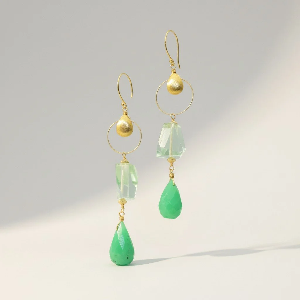 GEMSTONE JULIA EARRING