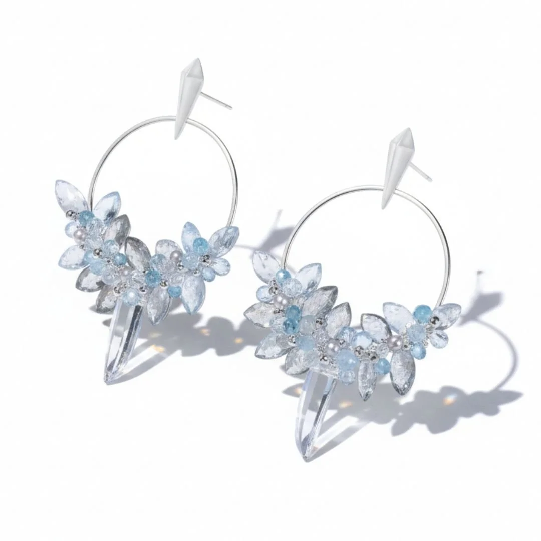Aquamarine earrings
