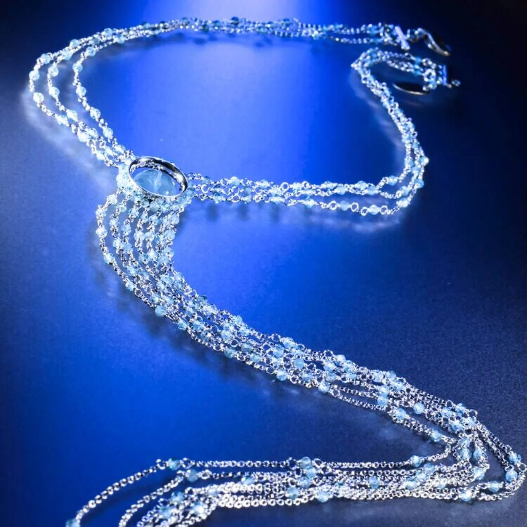 aquamarine necklace