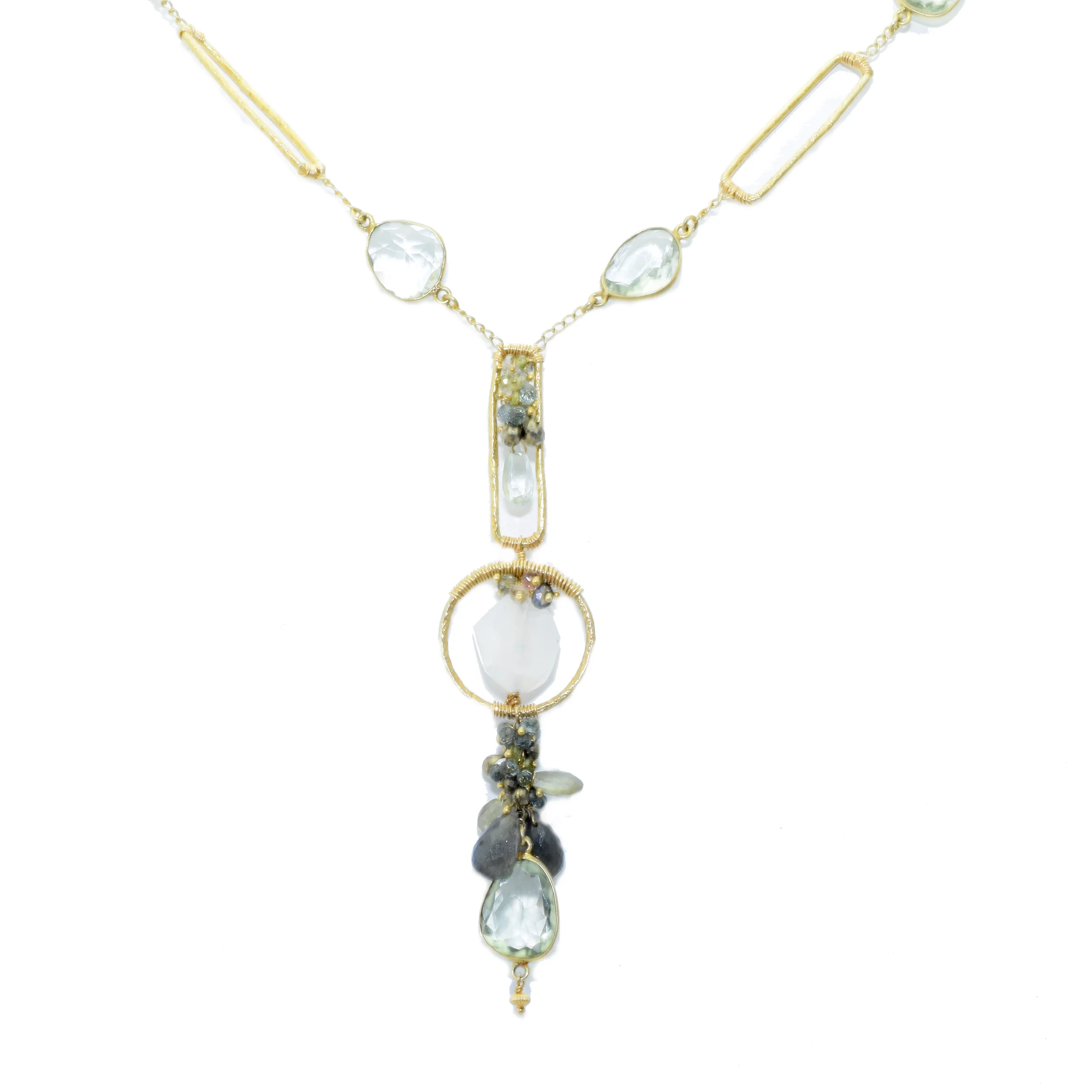 LONG GEMSTONE CENTRAL COAST NECKLACE