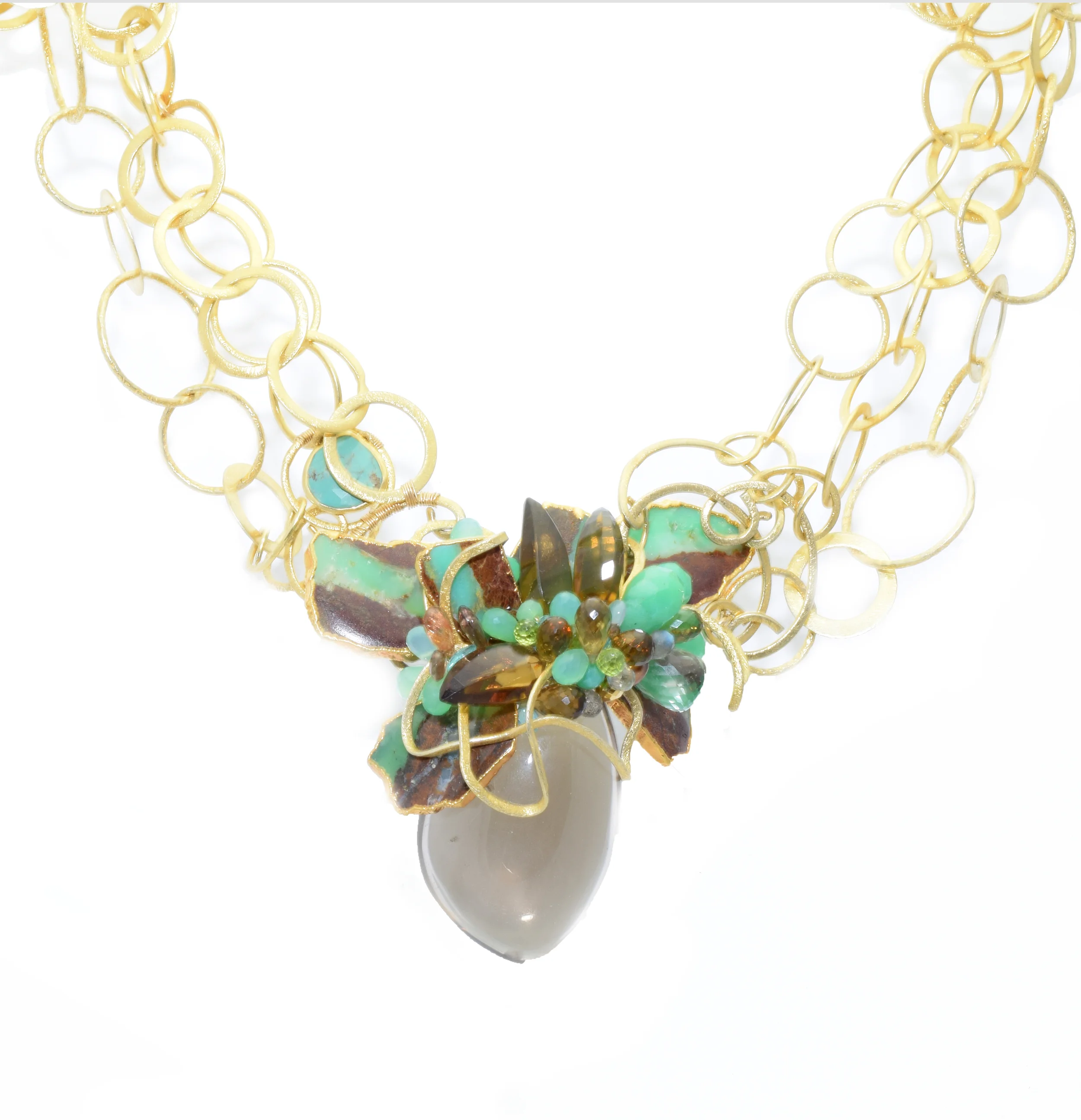 GEMSTONE SIREN DEL SAN FERNANDO NECKLACE
