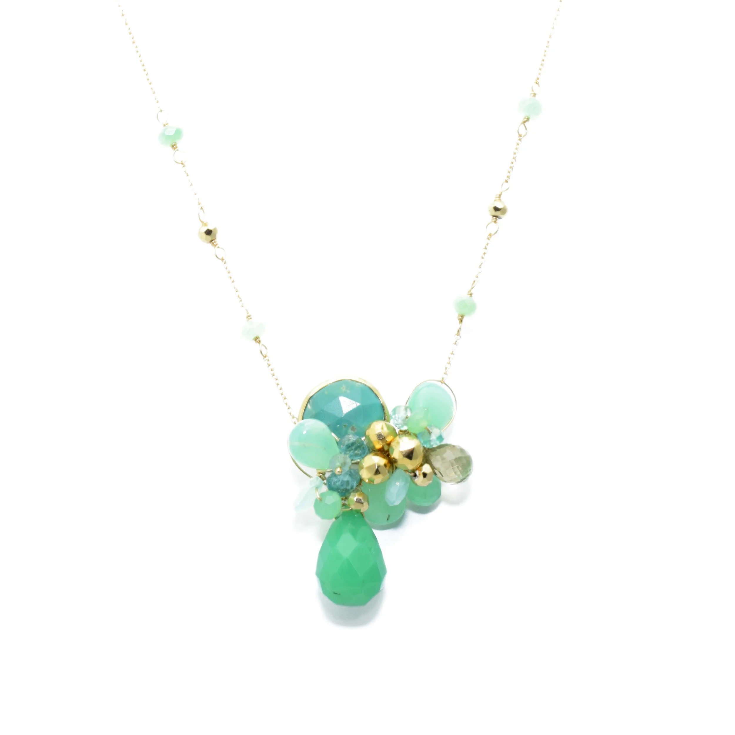 GEMSTONE PENDANT NECKLACE