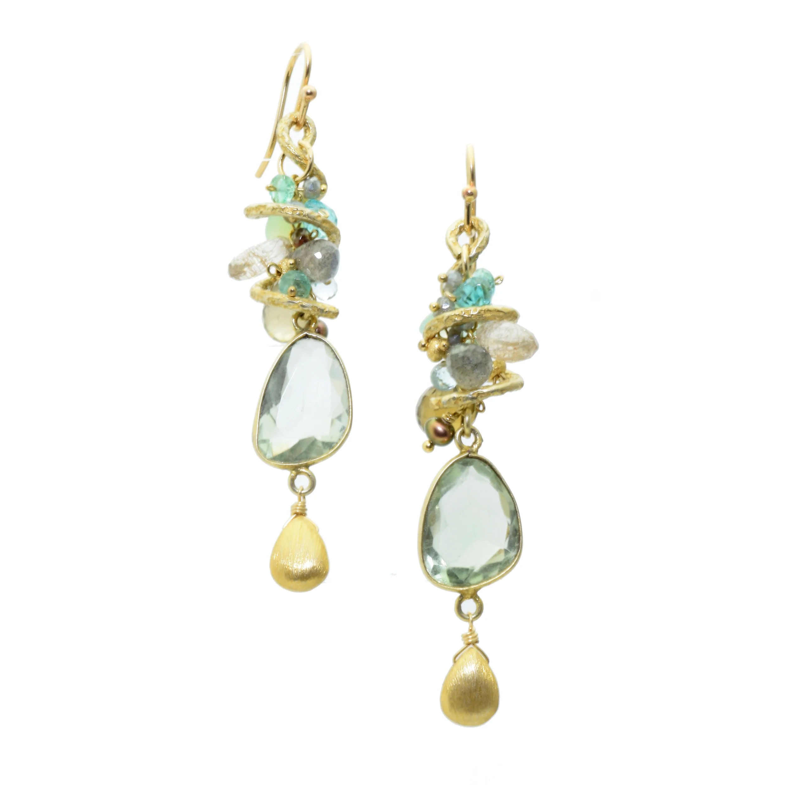 GEMSTONE LA BREA EARRING