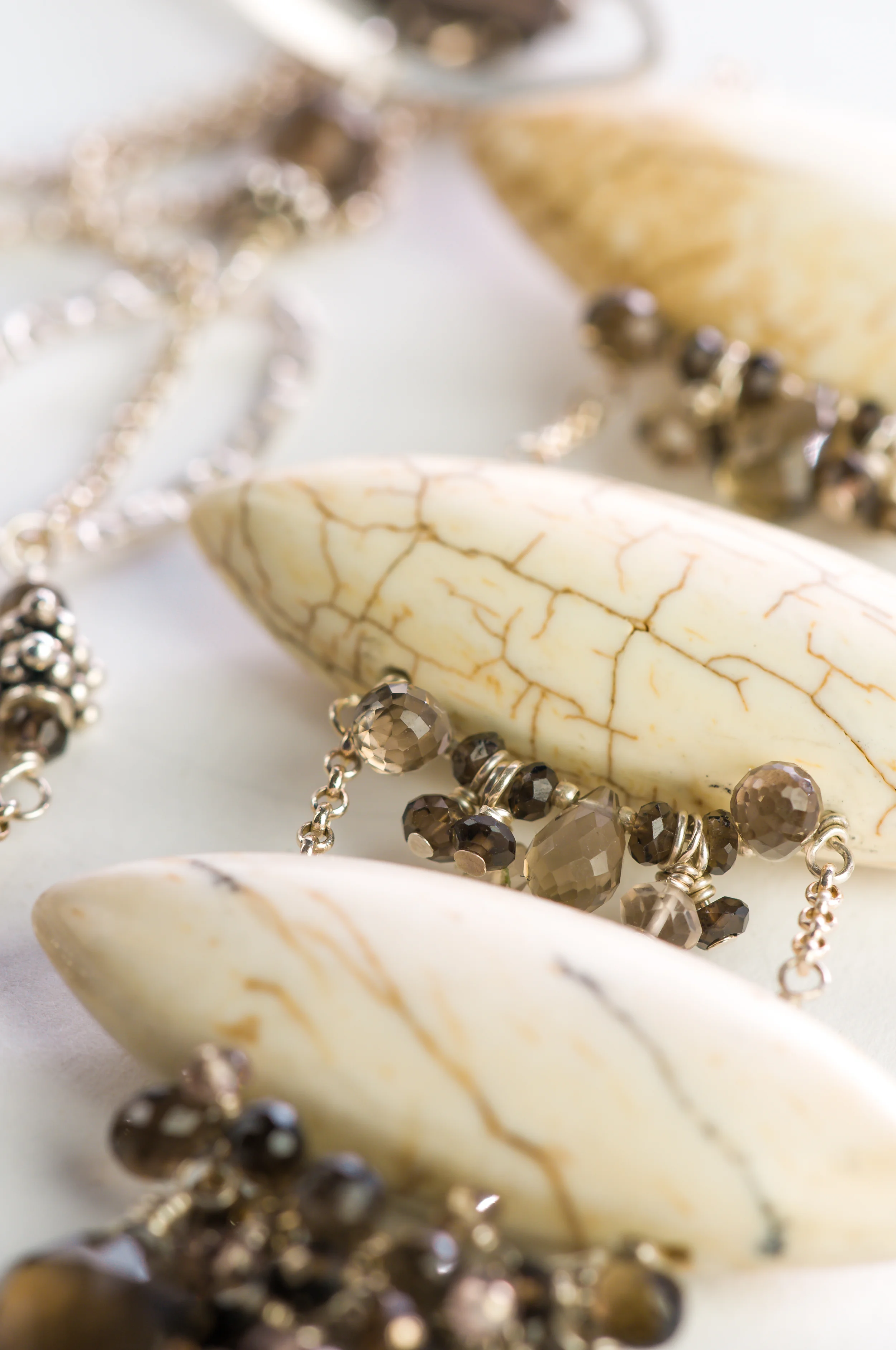 Buffalo Turquoise Tier Drop Necklace