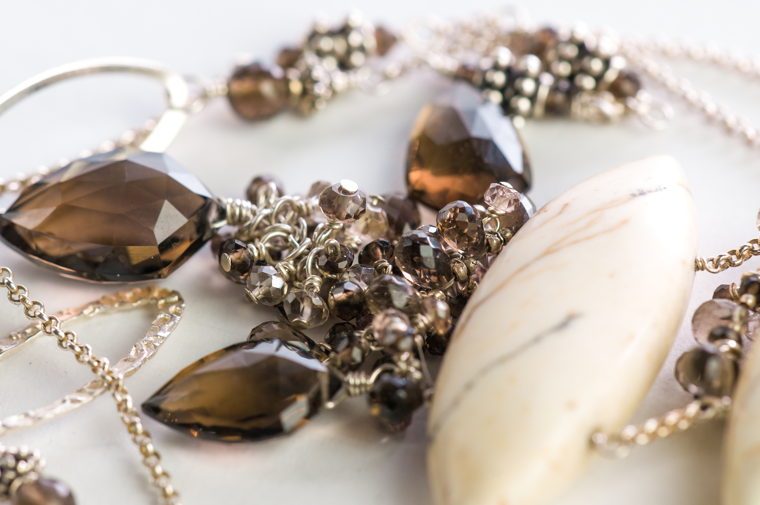 Buffalo Turquoise Tier Drop Necklace