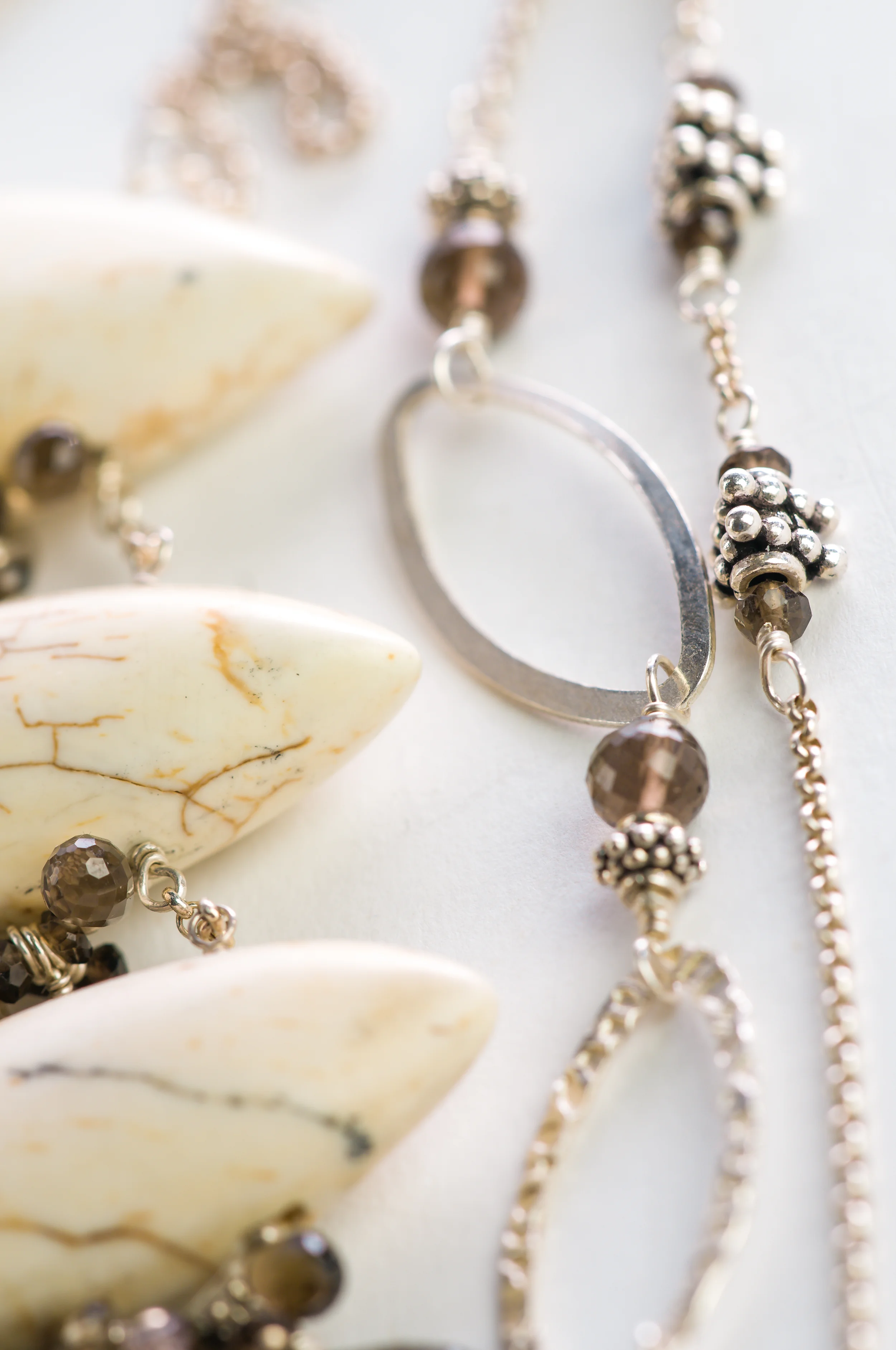 Buffalo Turquoise Tier Drop Necklace
