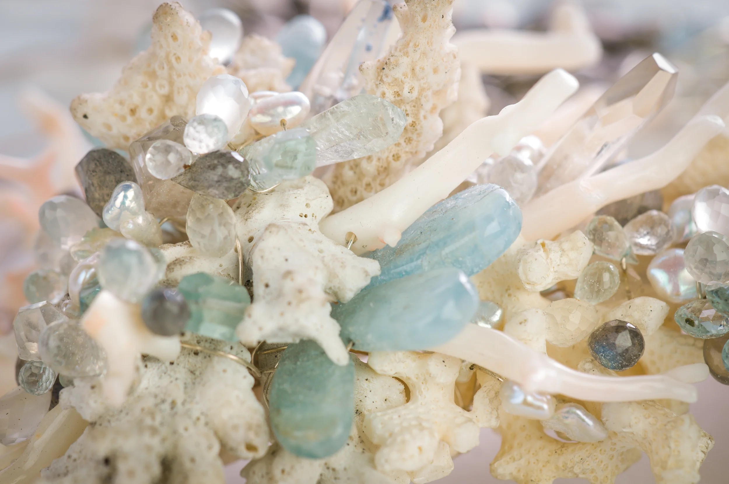 Coral Gemstone Necklace