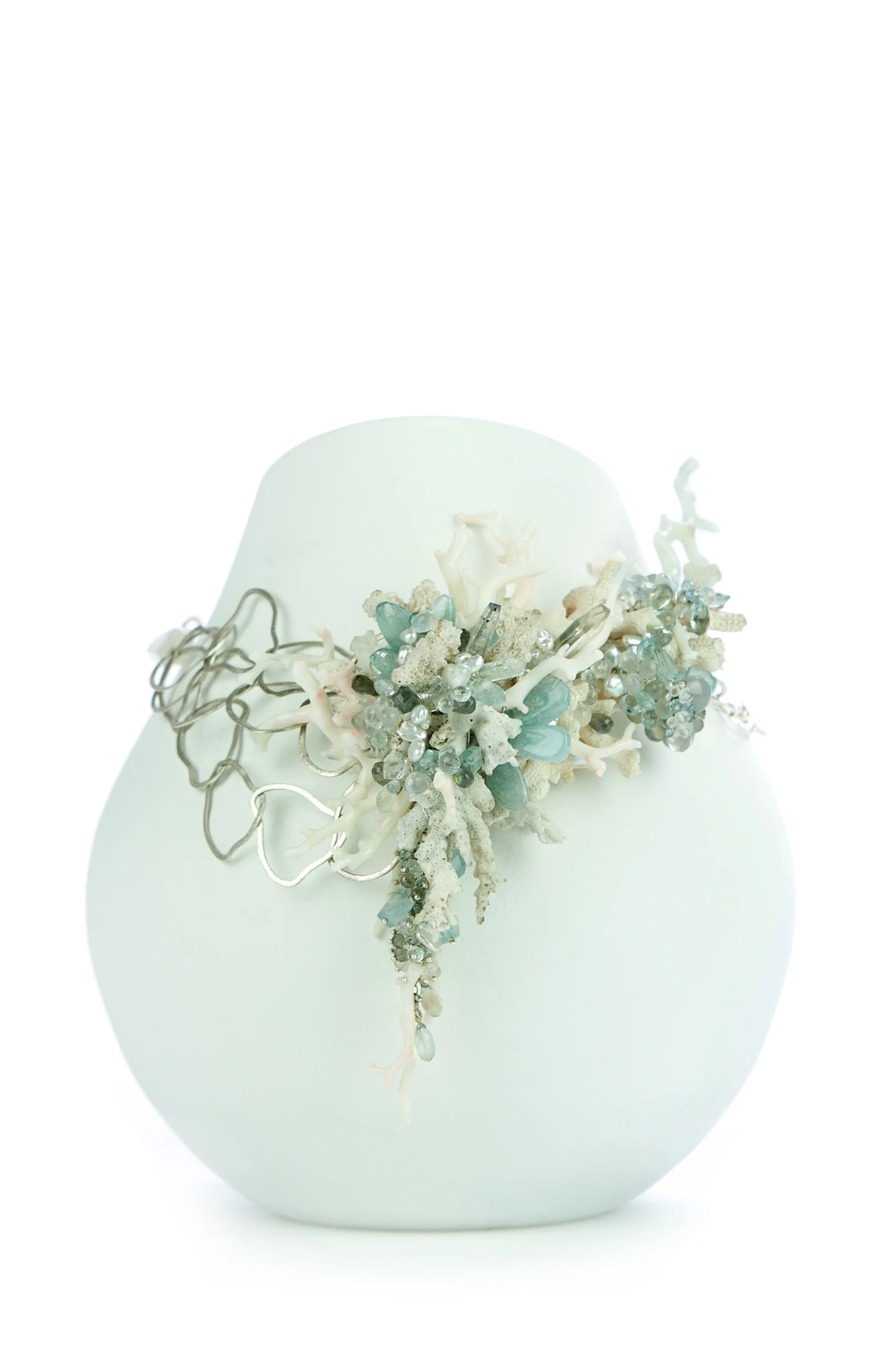 Coral Gemstone Necklace