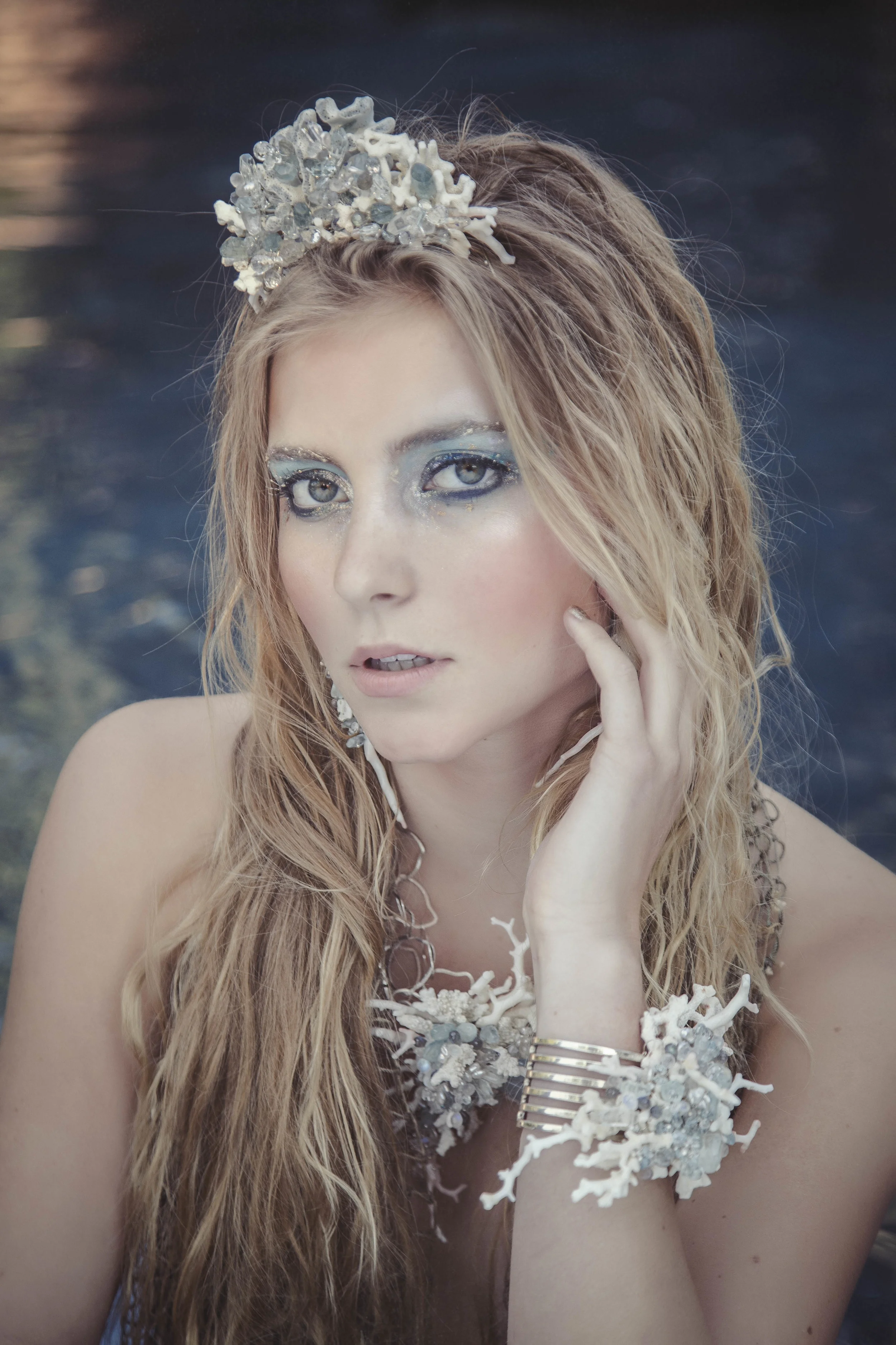 Coral Gemstone Necklace