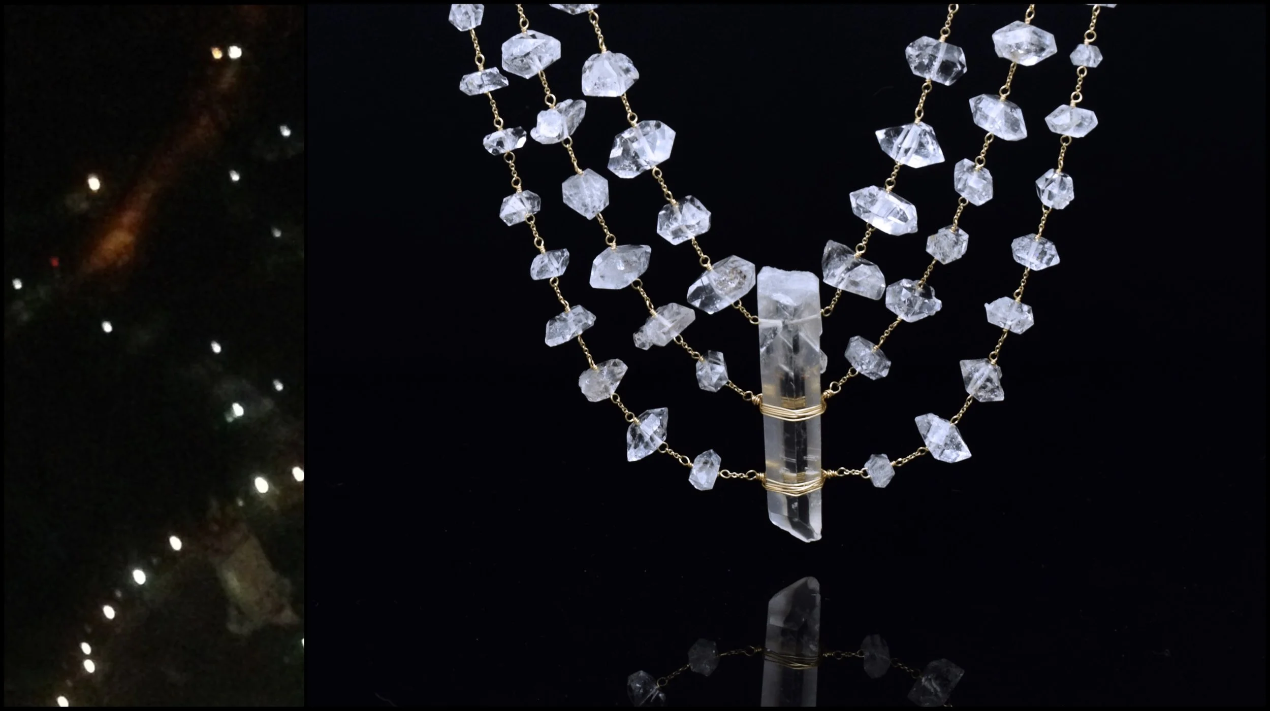 HERKIMER DIAMOND CADENCE NECKLACE