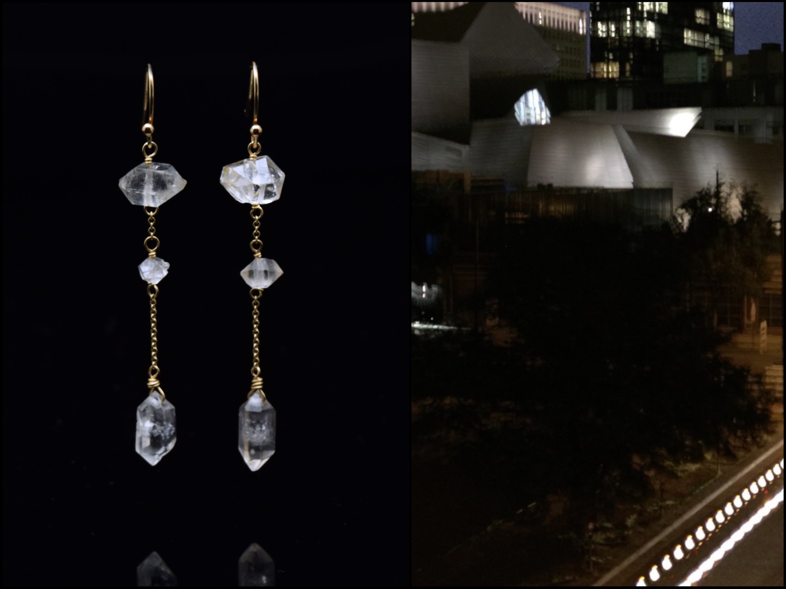 Crystal Drop Earrings