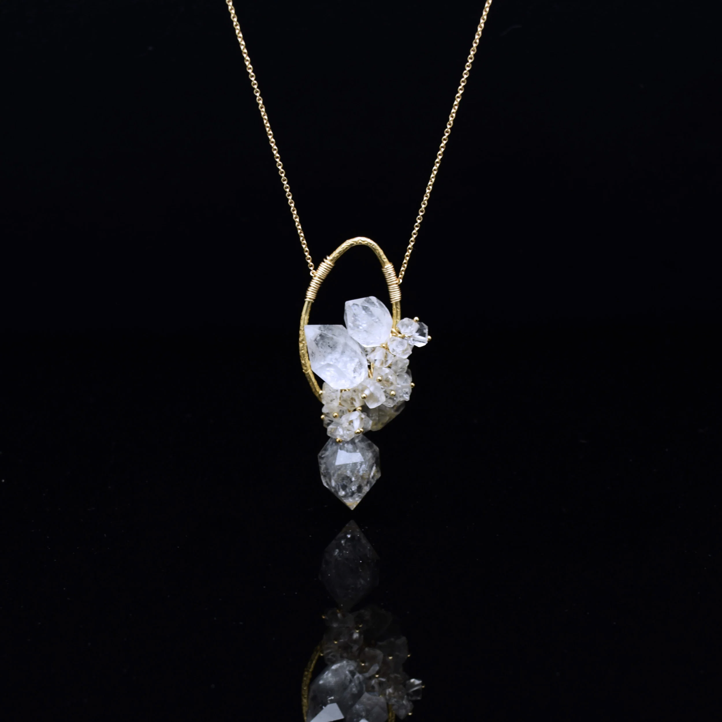 Crystal Quartz Pendant Necklace