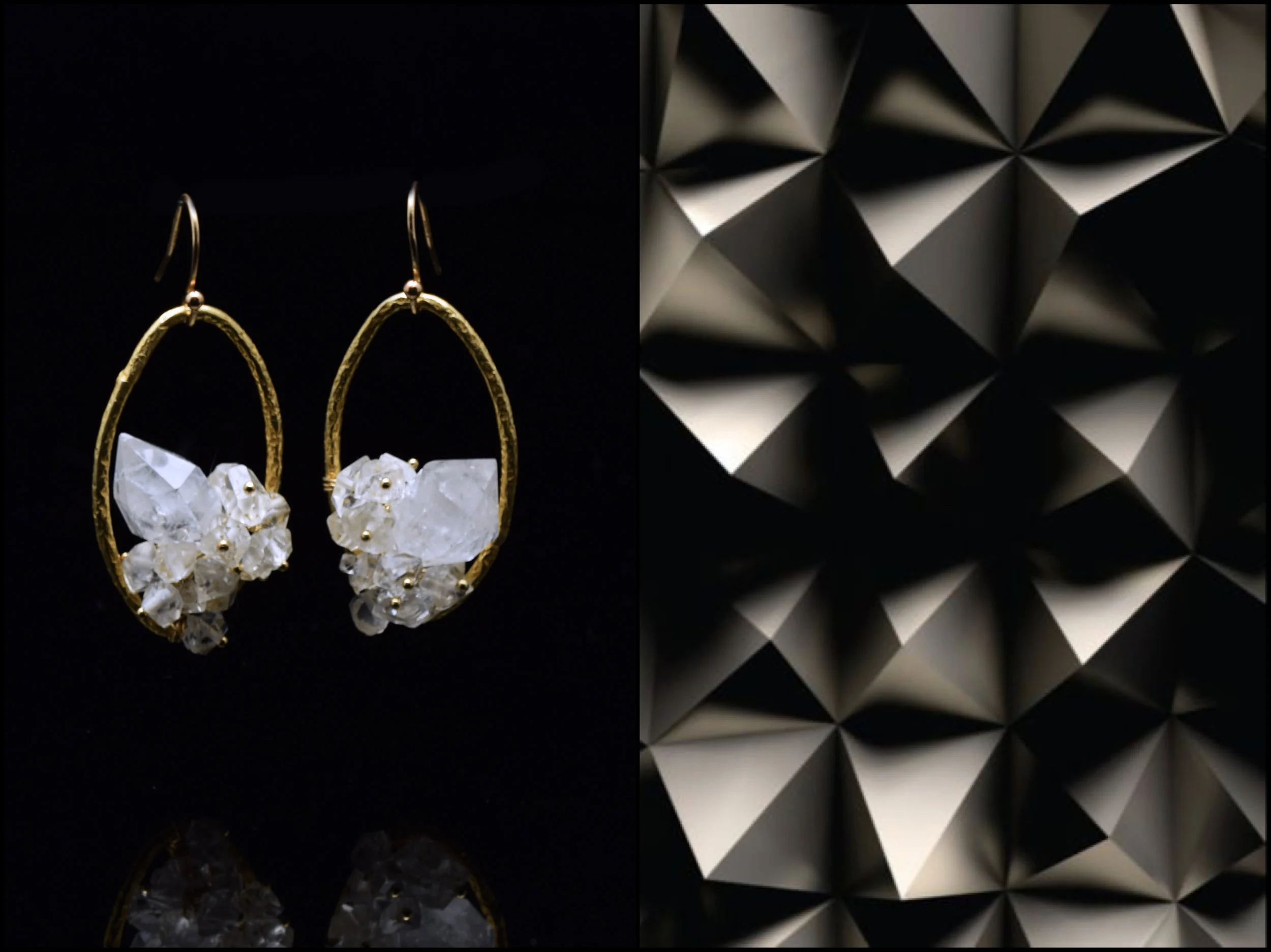 Rock Crystal Earrings