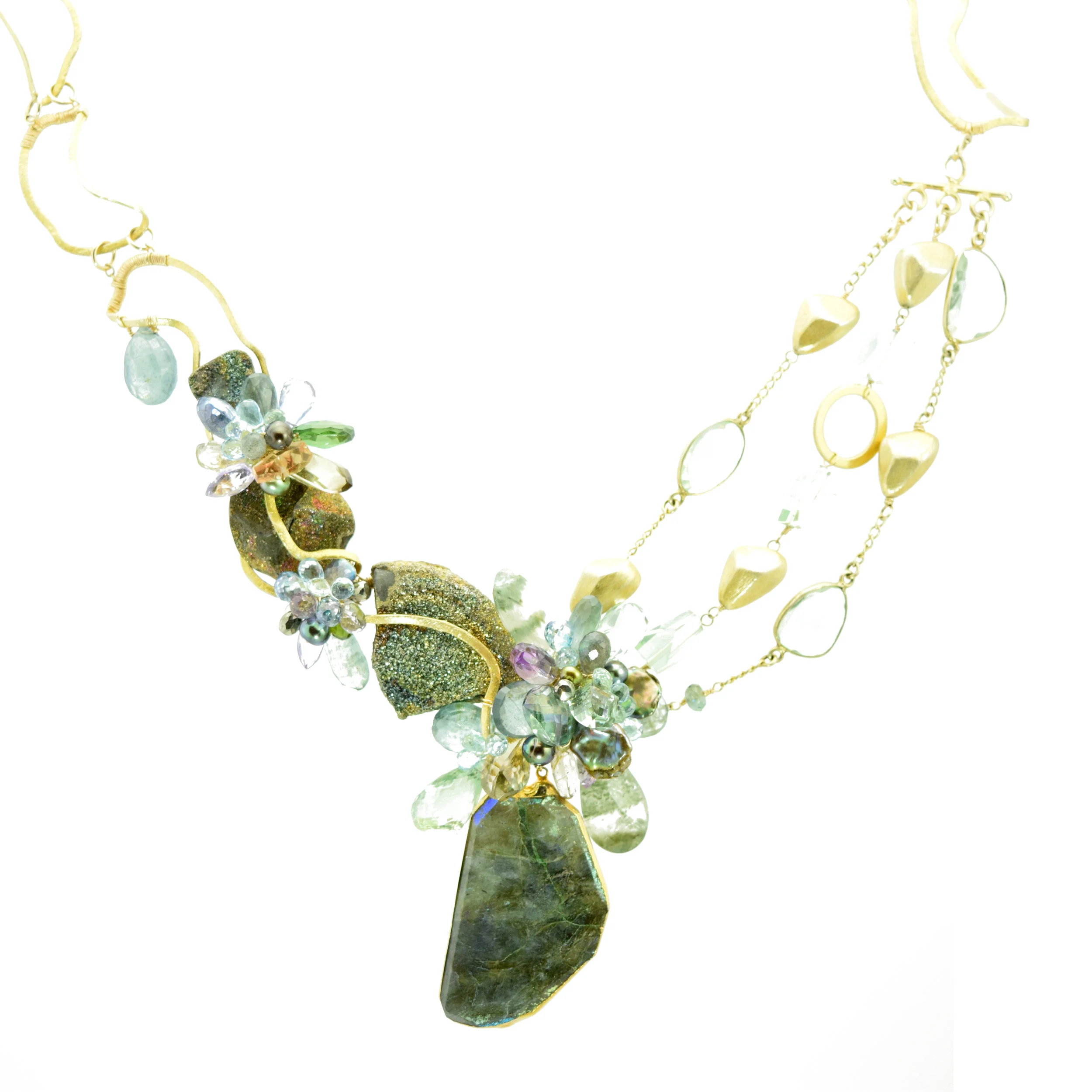 GEMSTONE RAINBOW RIOT NECKLACE