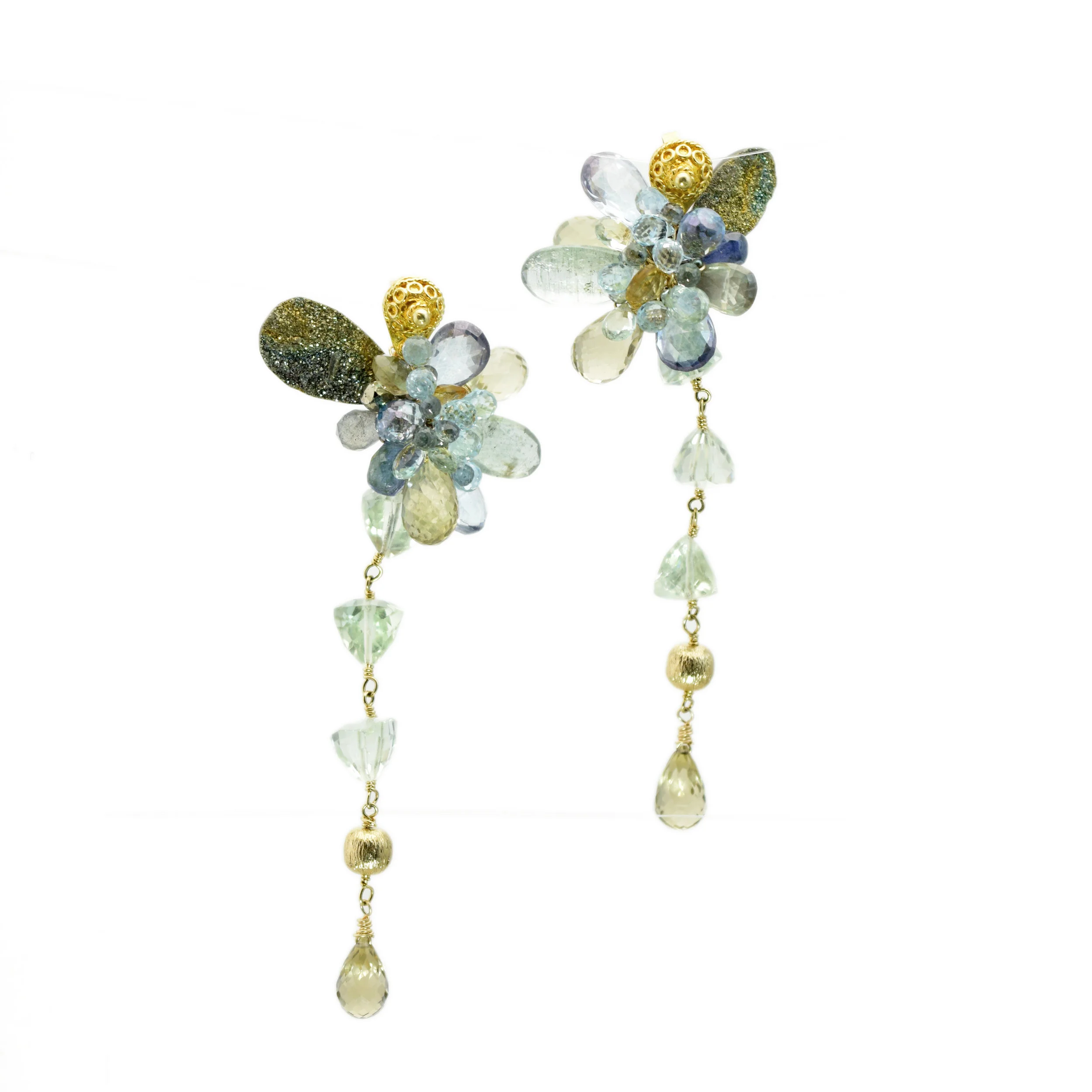 GEMSTONE DAZZLE EARRINGS