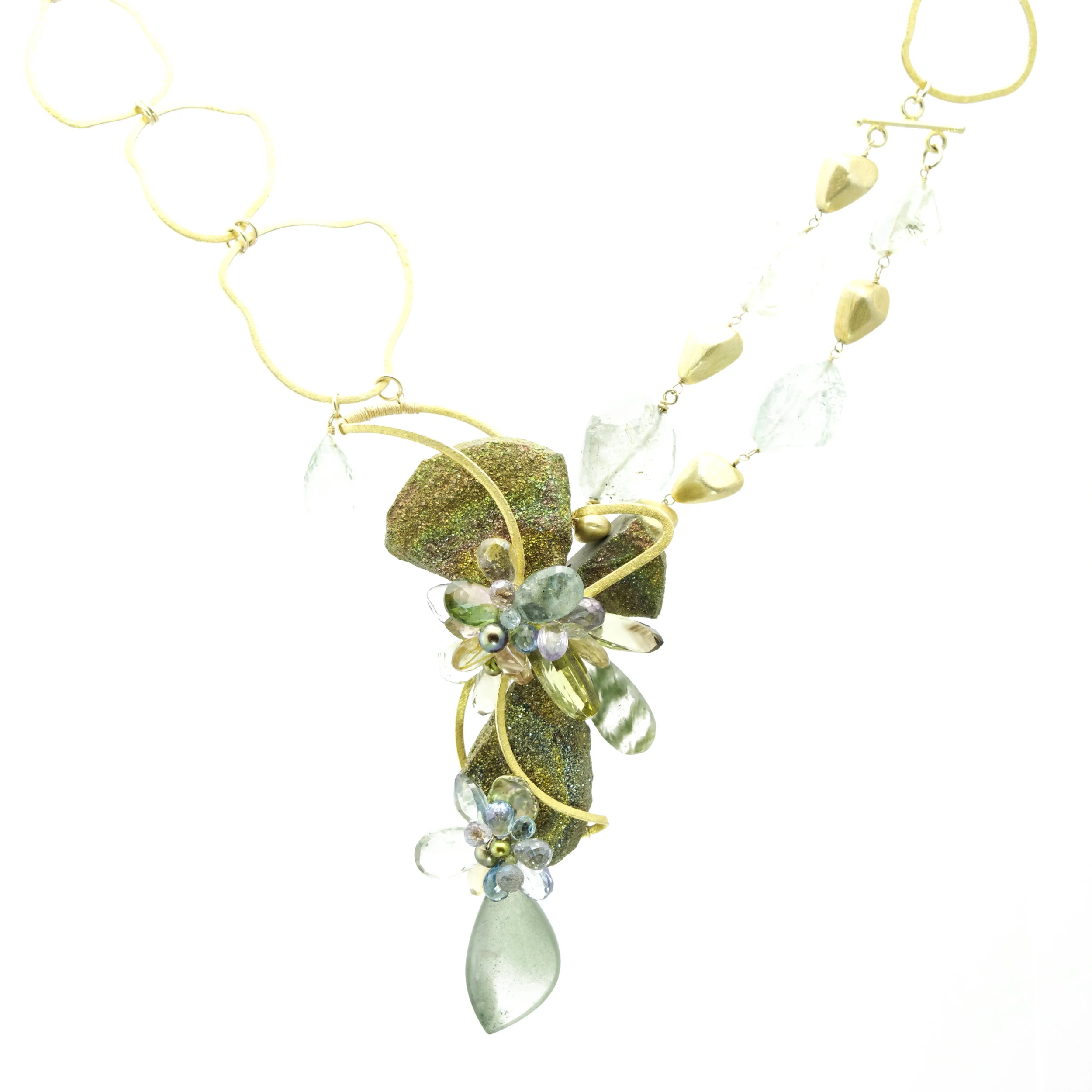 GEMSTONE SPARKS NECKLACE