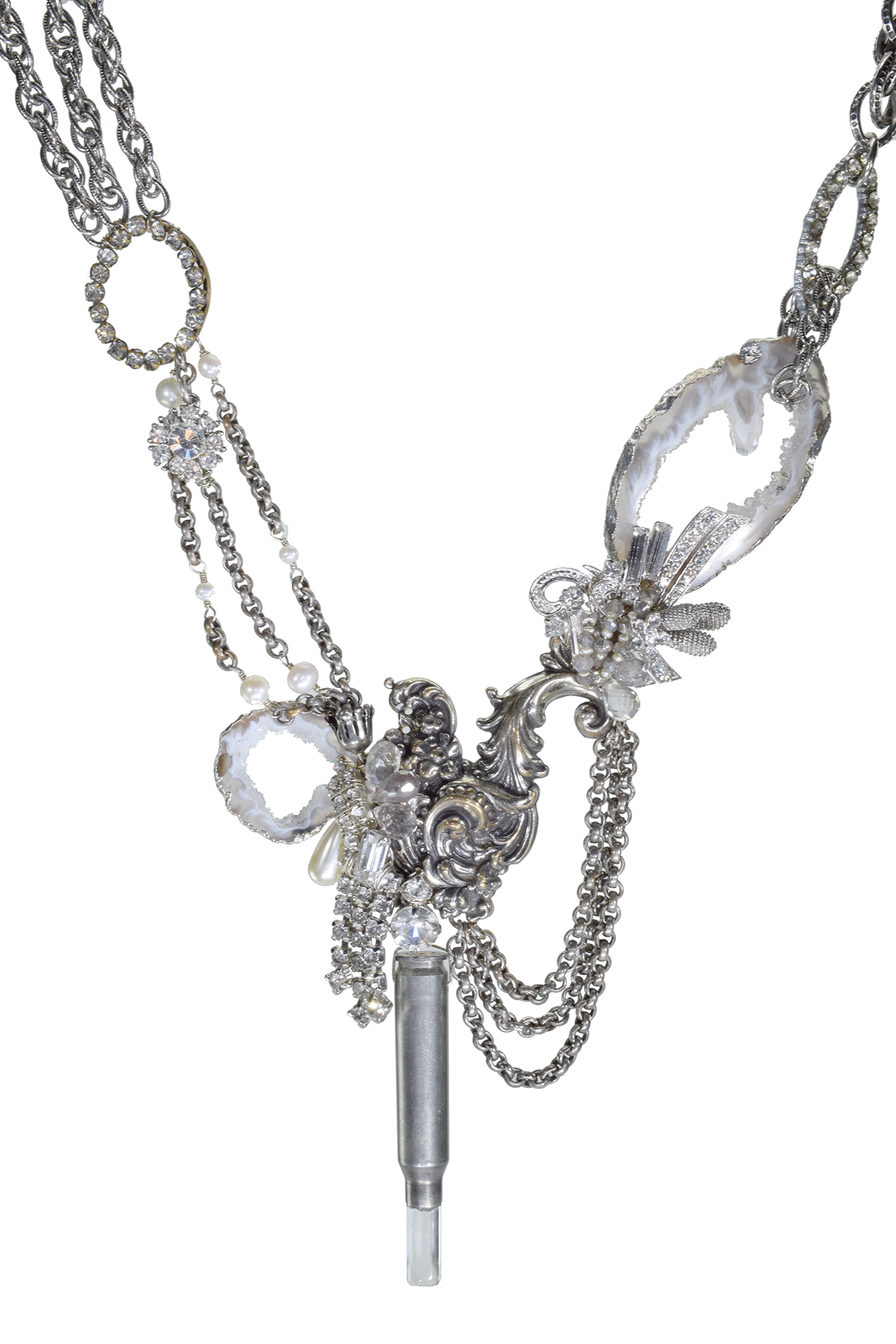 Bullet jewelry Pendant Necklace