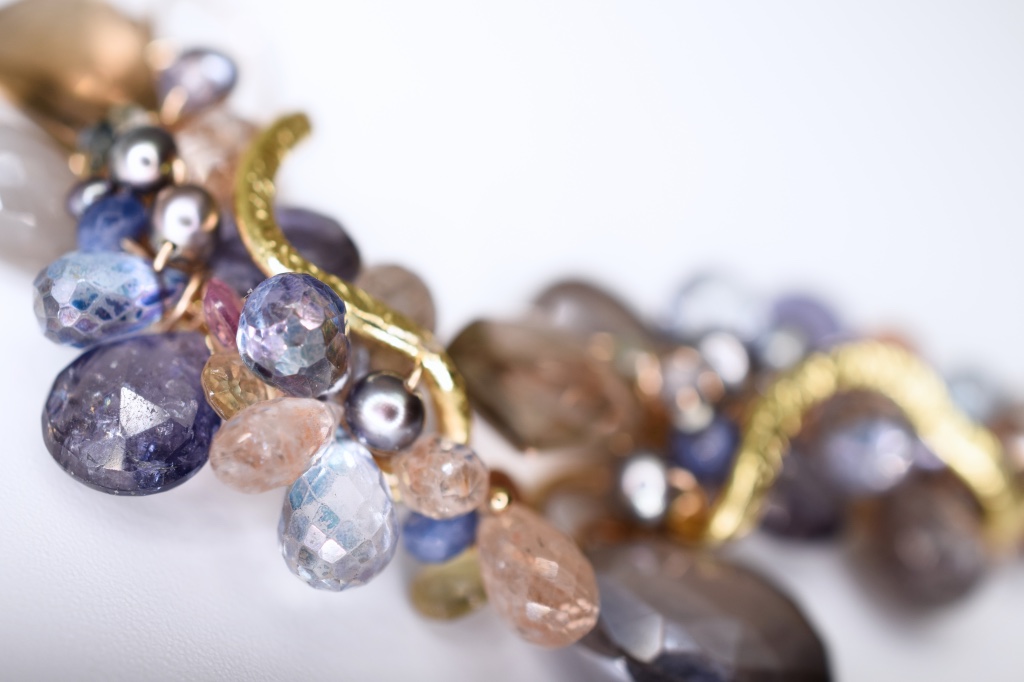 gemstone earrings