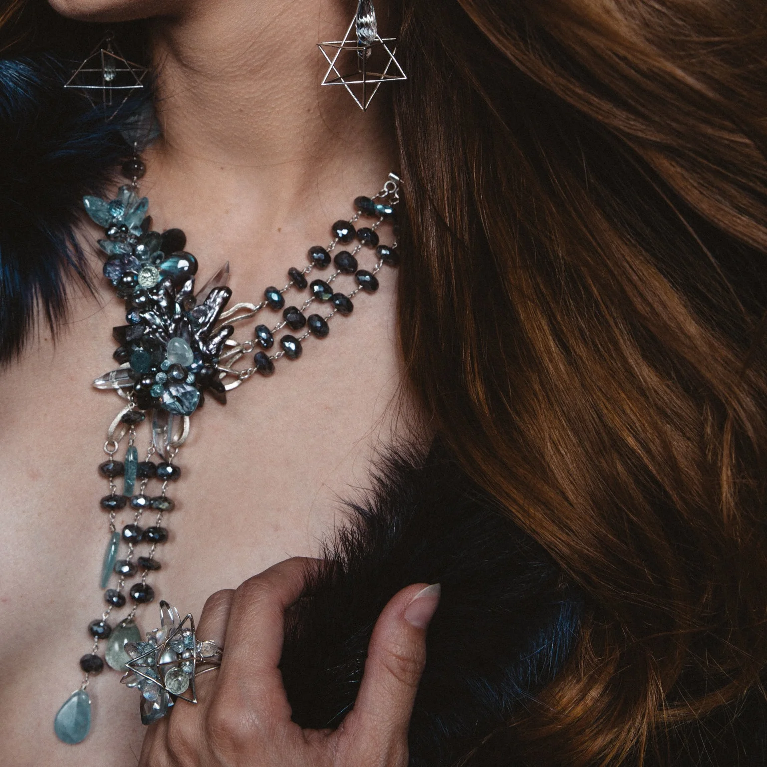 Zib Gemstone Necklace