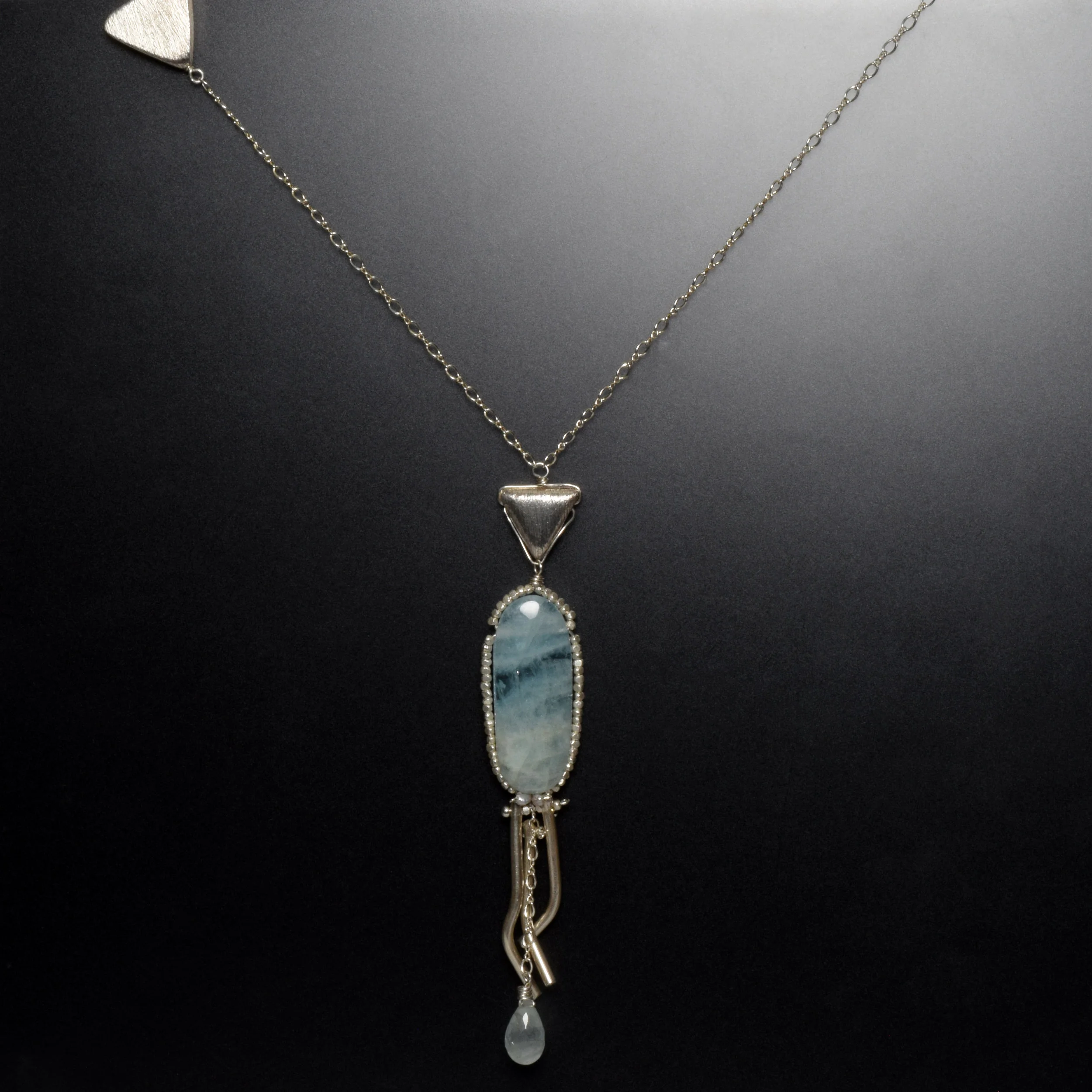 Pisces Boreales Aquamarine Necklace