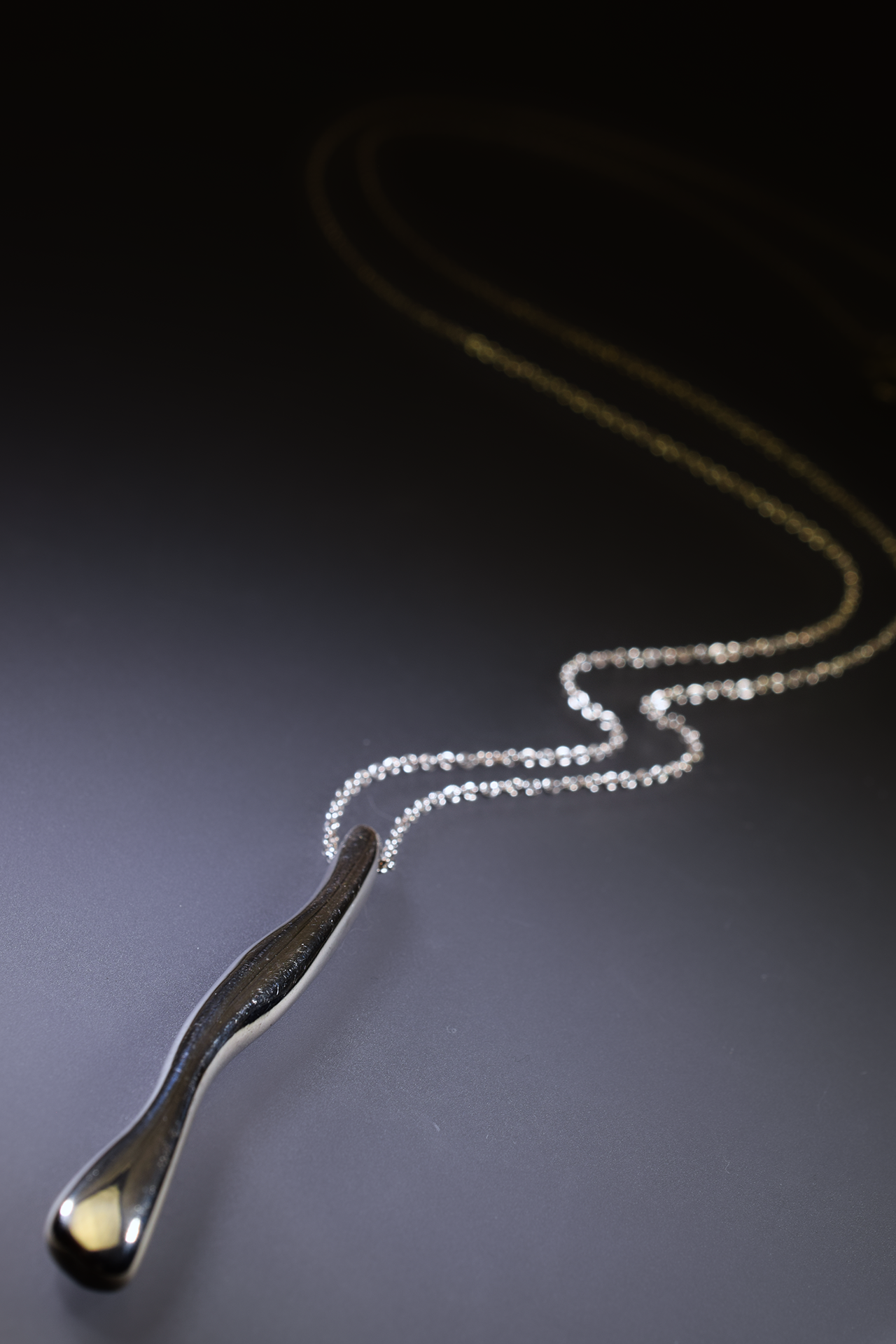 Fluid Silver Necklace
