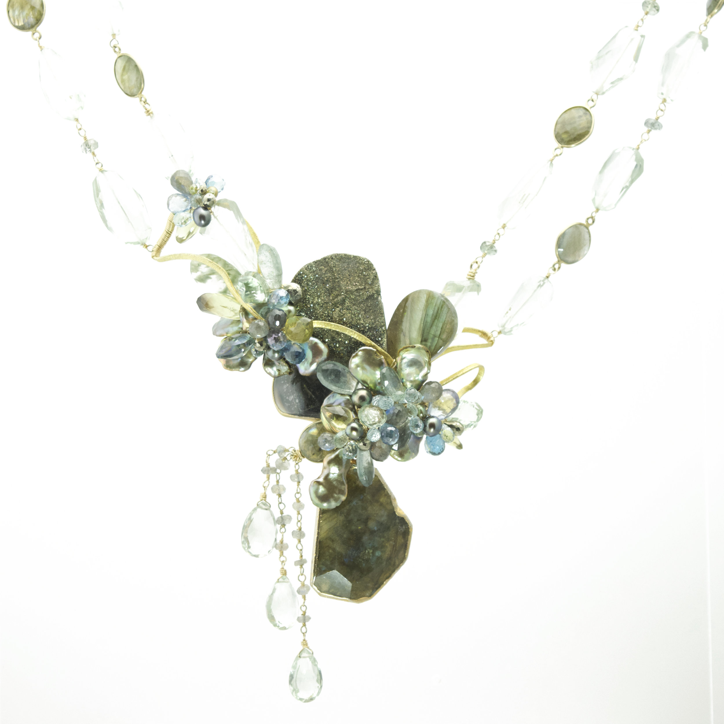 GEMSTONE LUCKY NECKLACE