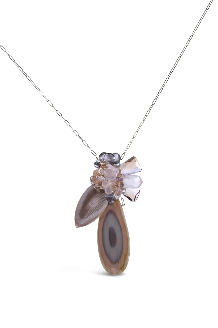 Imperial Jasper and Gemstone Necklace, by Andrea Li