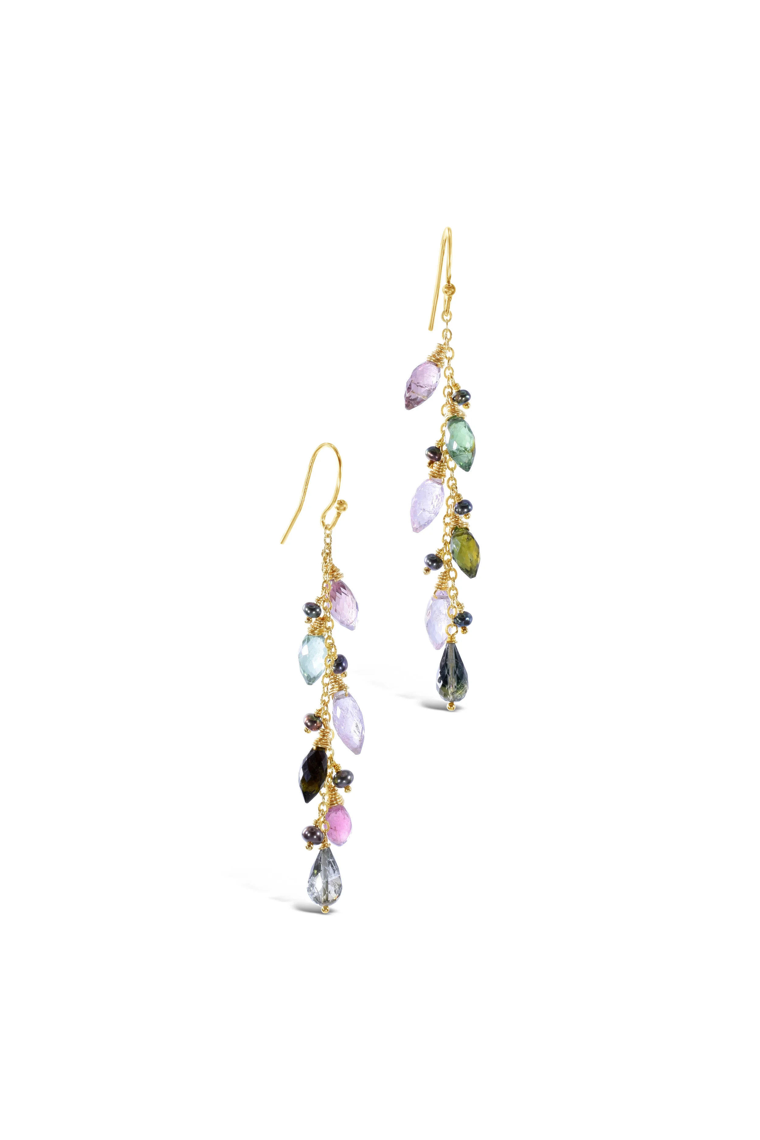 Marquis Tourmaline Drop Earring