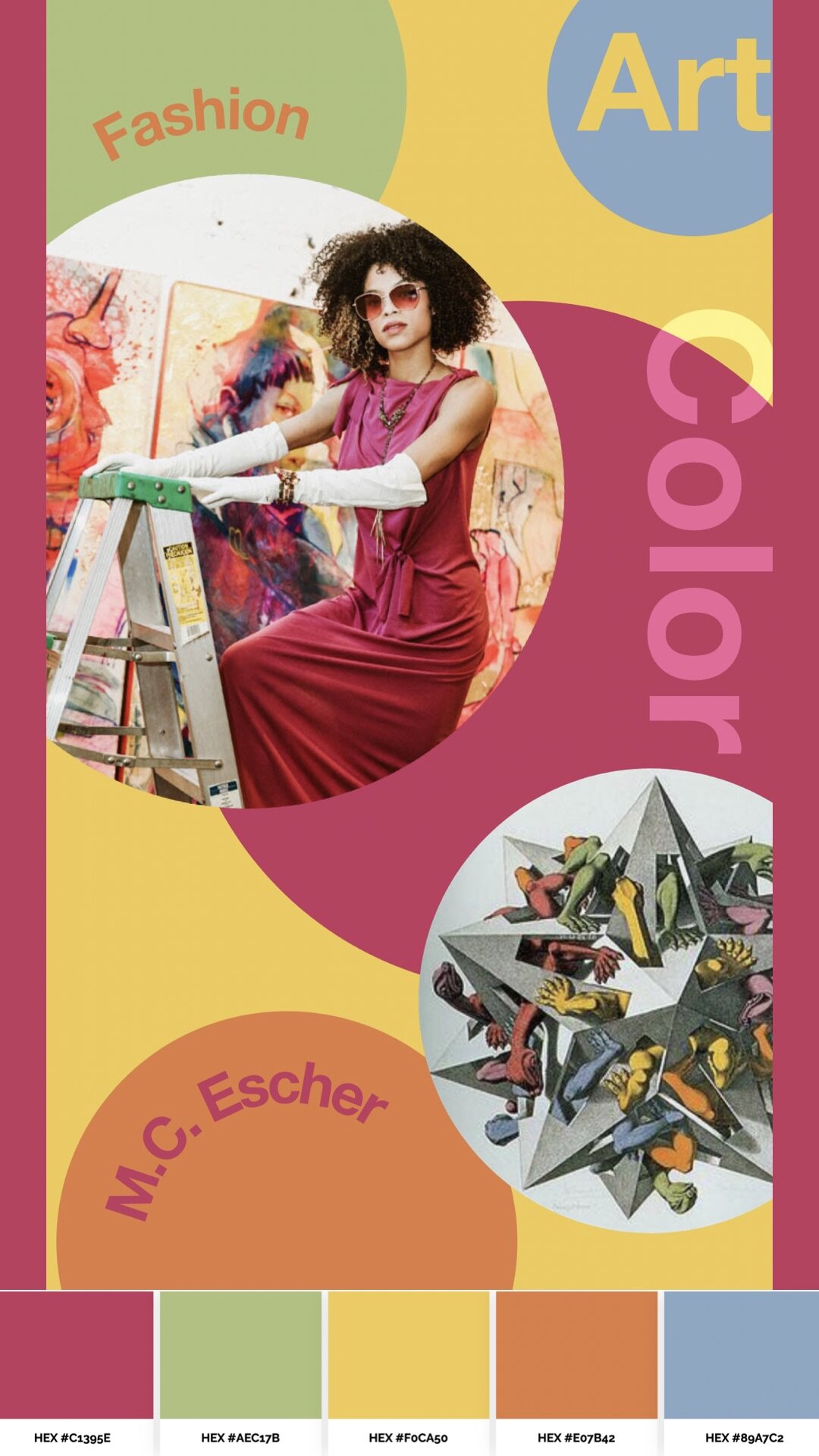 color psychology with fashion and art