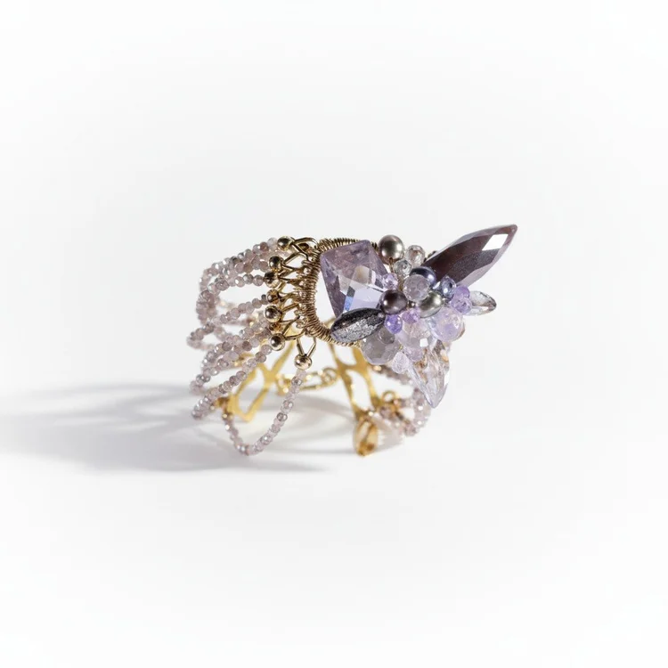 Rachael Cuff Bracelet, by Andrea Li