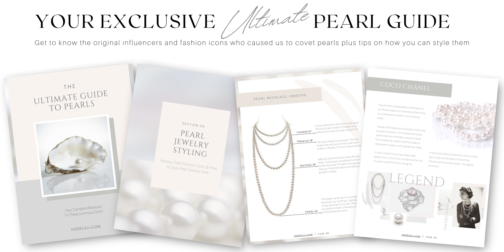 Famous Pearl Fashion Icons To Inspire How to Wear Them — ANDREA LI