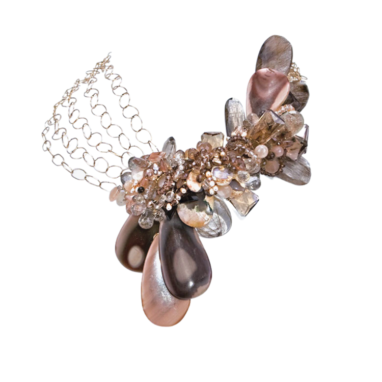 Imperial Jasper & Topaz Statement Necklace, by Andrea Li