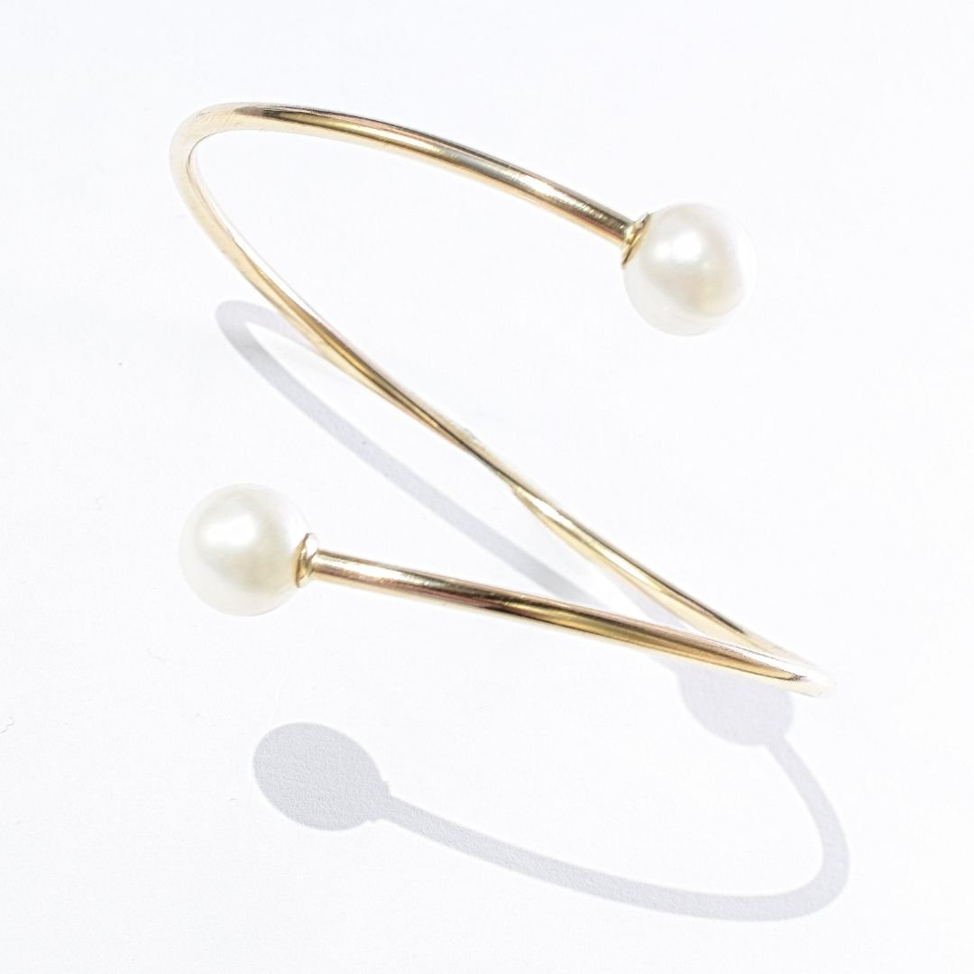 14k Gold-Filled 2 Pearl Open Twist Bracelet.jpg