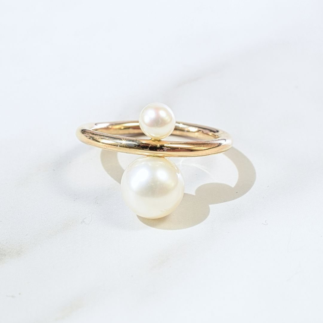 14k Gold-Filled Graduated Pearl Ring (4).jpg