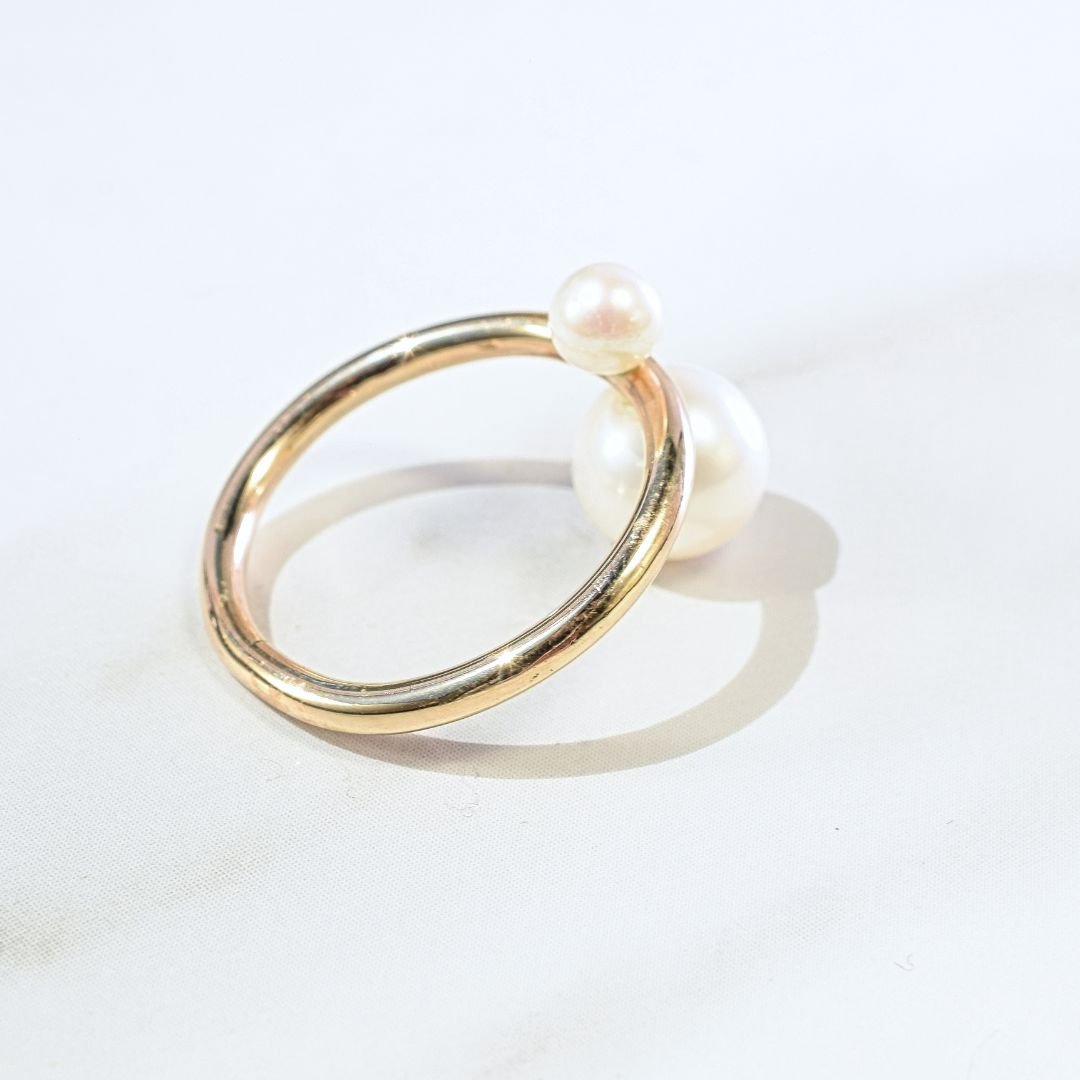 14k Gold-Filled Graduated Pearl Ring (5).jpg