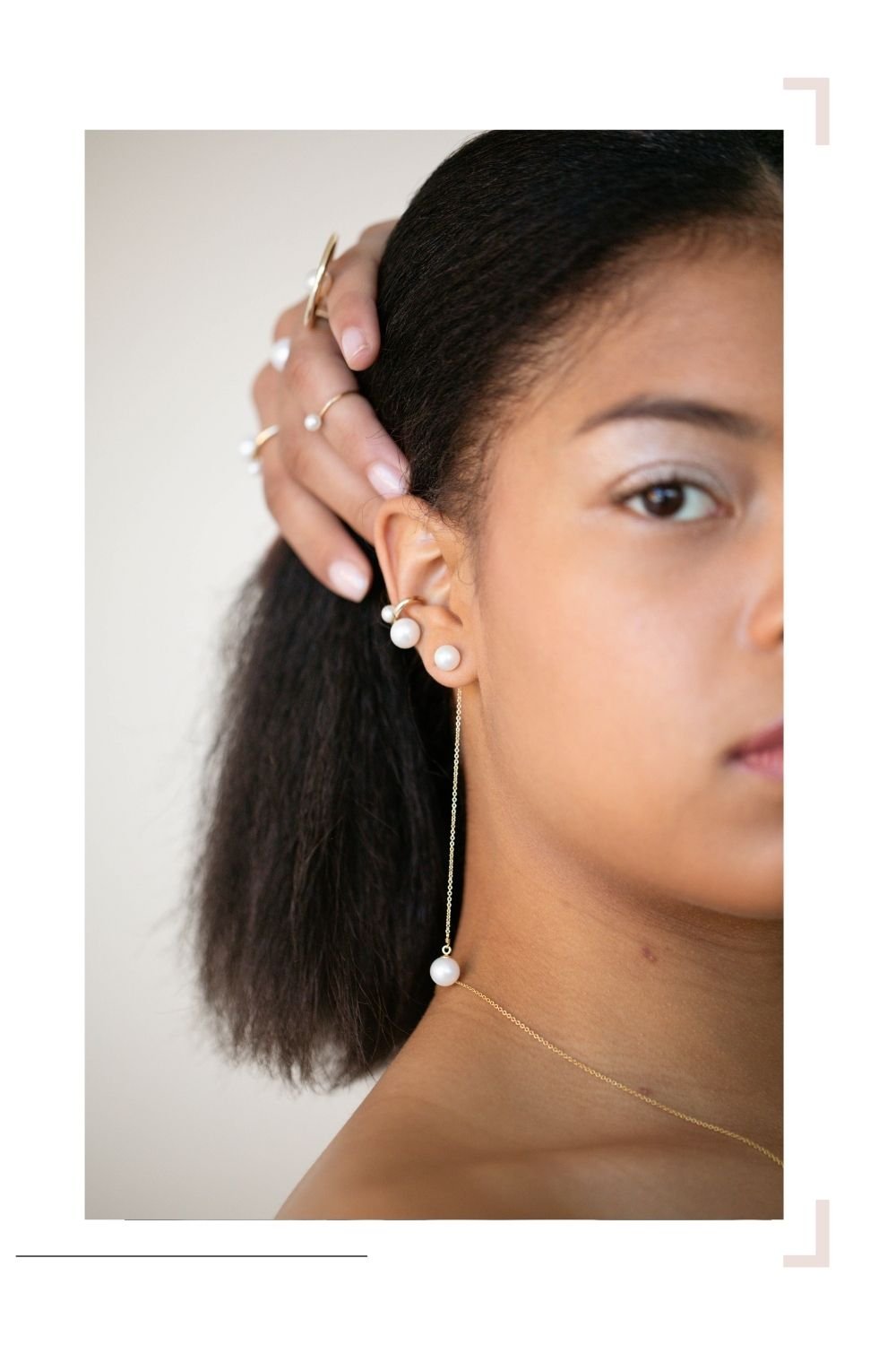 14K Two Pearl Post Earring with Chain Drop (2).jpg