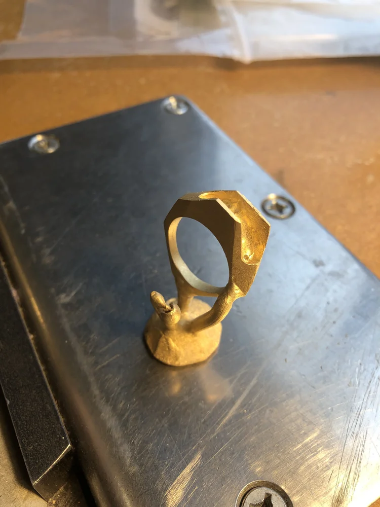 Raw cast ring