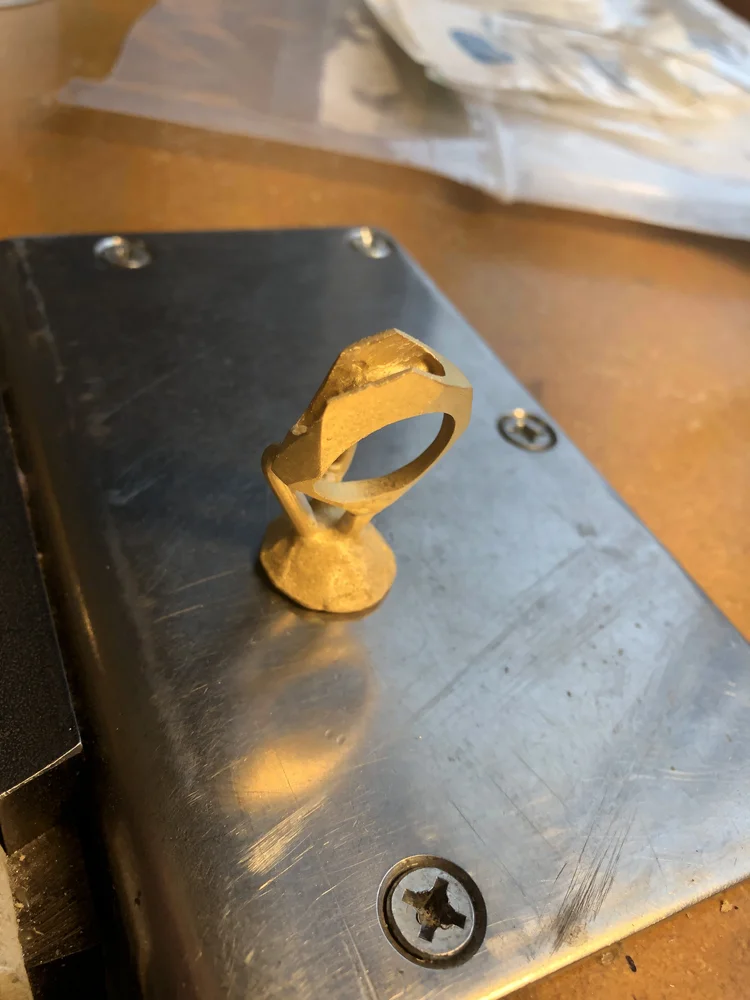 Raw cast ring