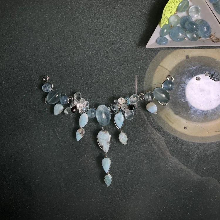 Partially constructed jewelry