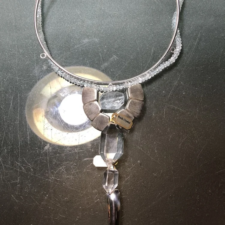 Partially constructed jewelry