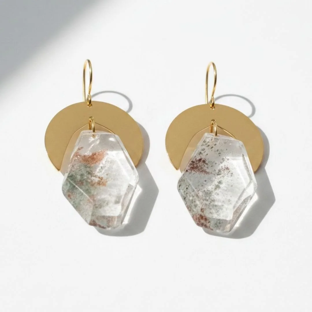 lodolite earrings