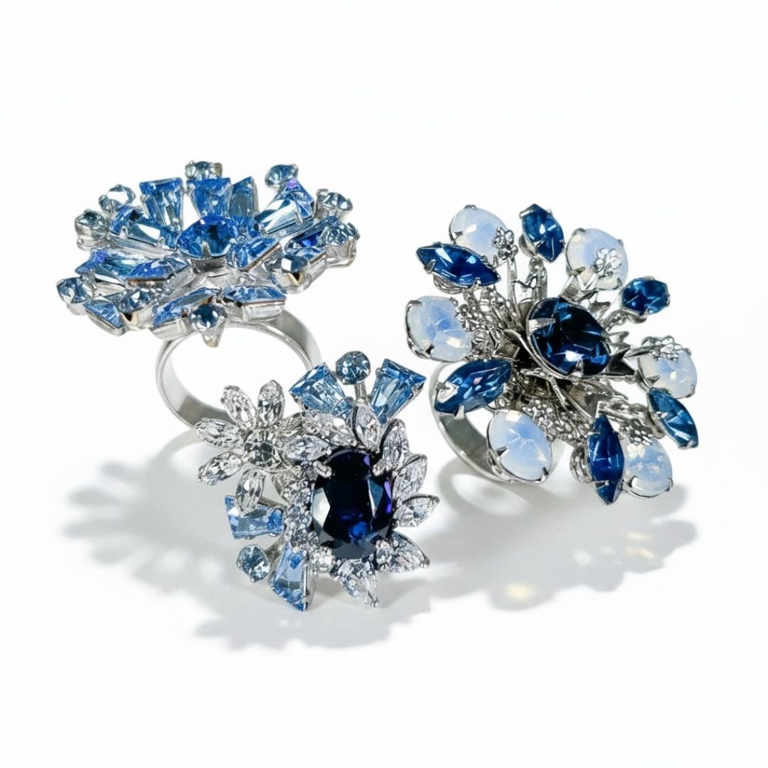 Vintage Redesign Statement Cocktail Rings Commission