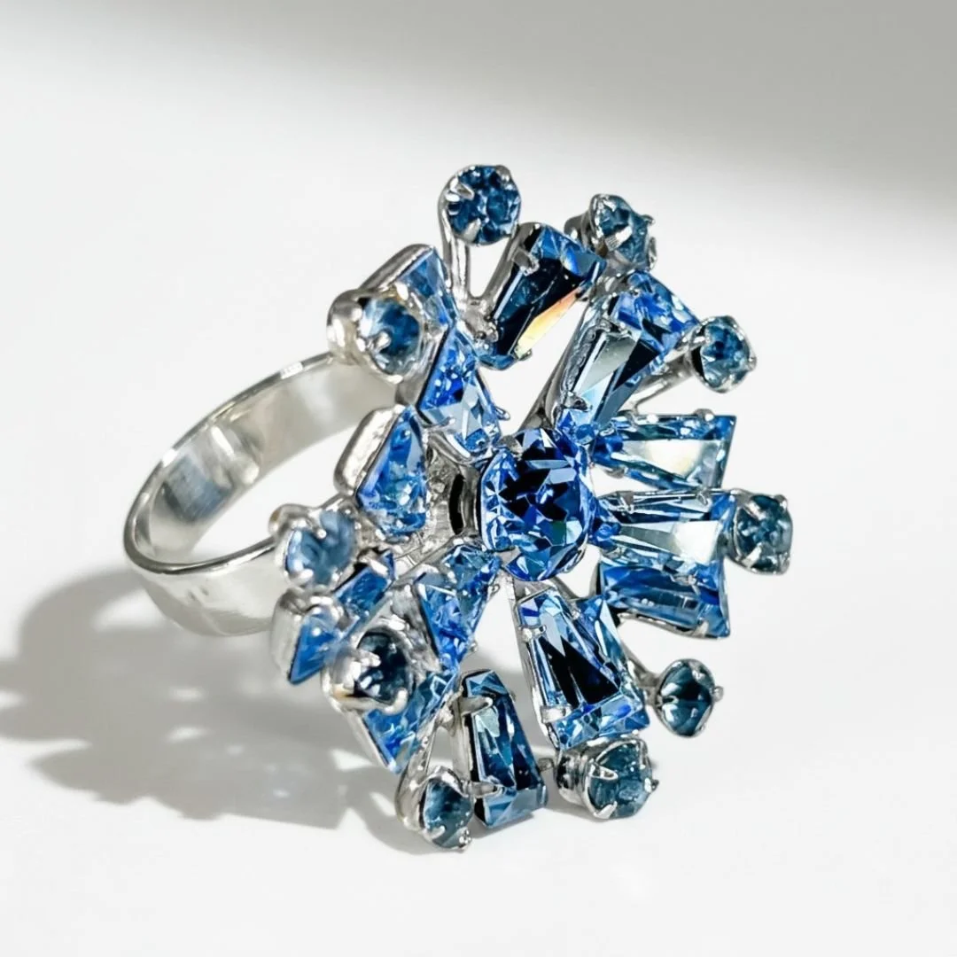 Vintage Redesign Statement Cocktail Rings Commission