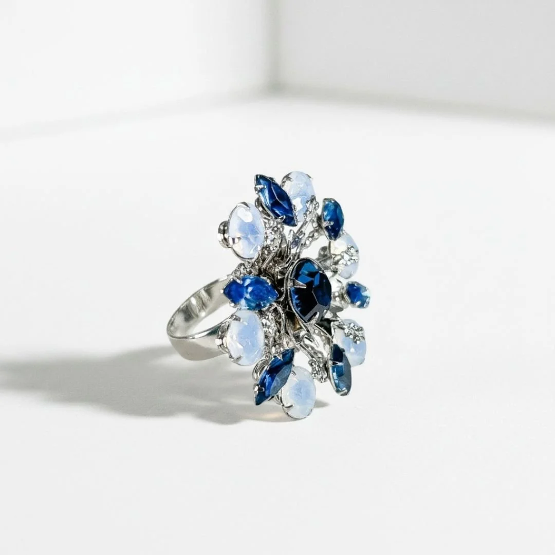 Vintage Redesign Statement Cocktail Rings CommissionVintage Redesign Statement Cocktail Rings Commission