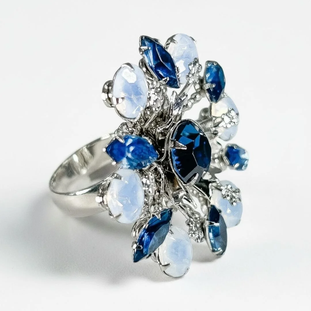 Vintage Redesign Statement Cocktail Rings CommissionVintage Redesign Statement Cocktail Rings Commission