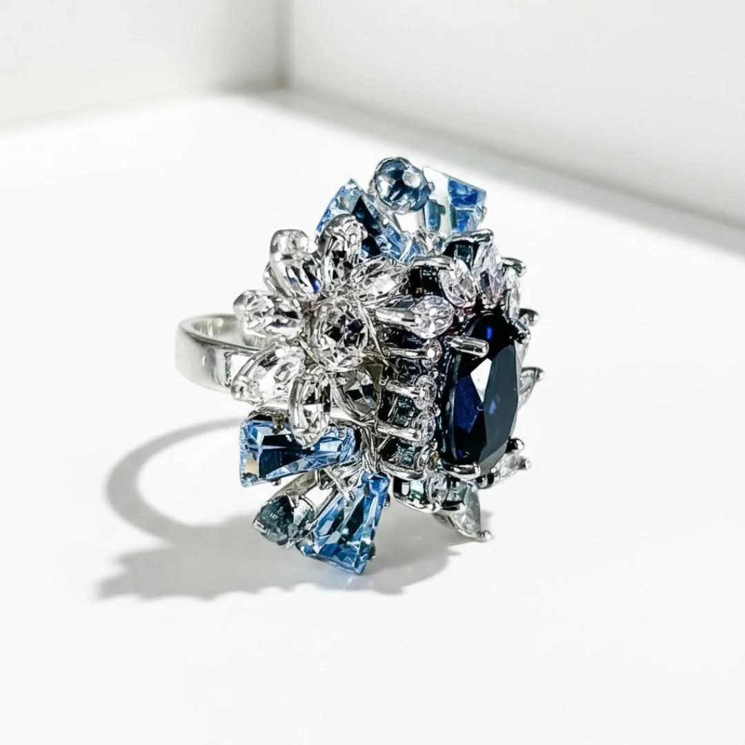 Vintage Redesign Statement Cocktail Rings Commission