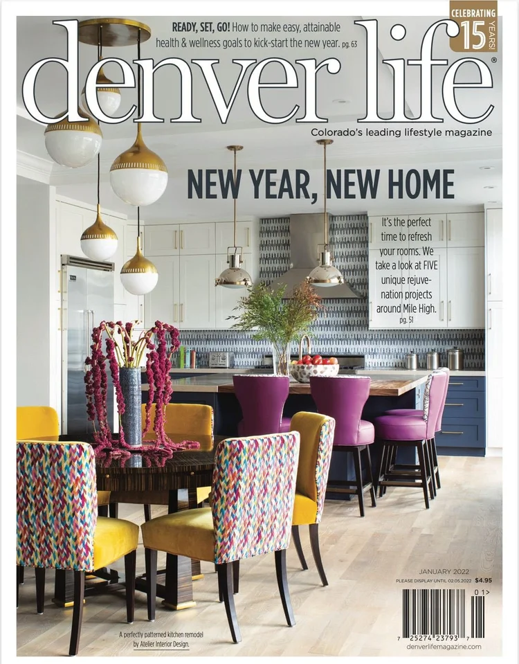 Denver Life cover, January 2022, New Year, New Home