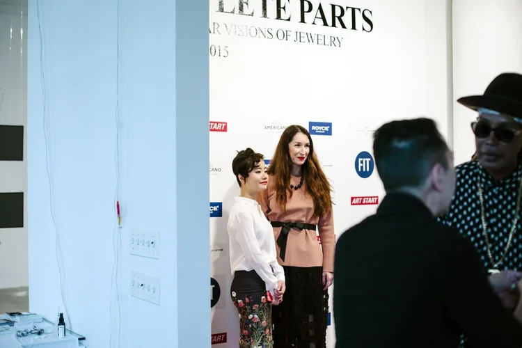 Guests arriving at the step-and-repeat on preview night