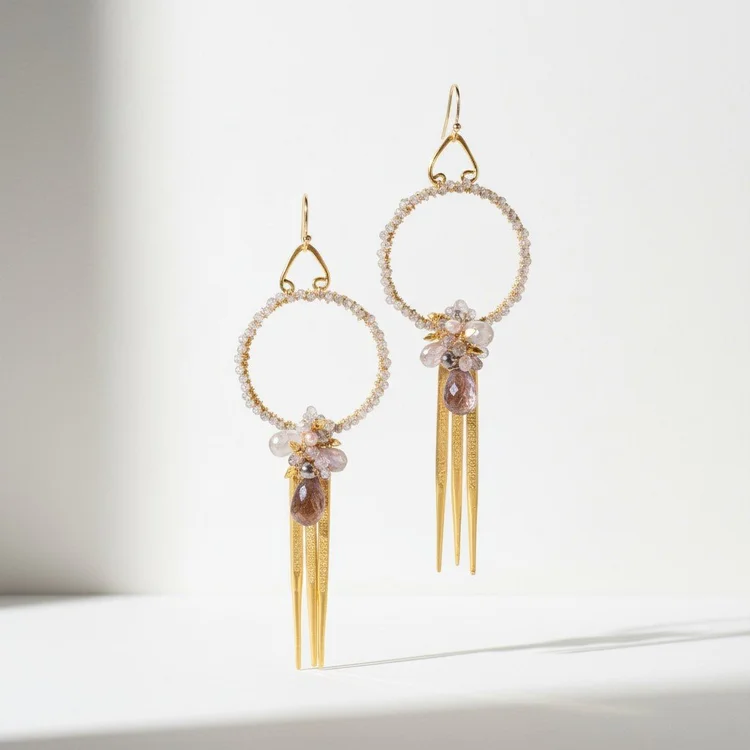 Juliette Statement Earring, by Andrea Li