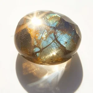 Mystic labradorite